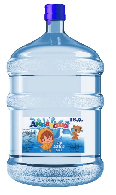 Вода питна "Акватоша" 18,9 л